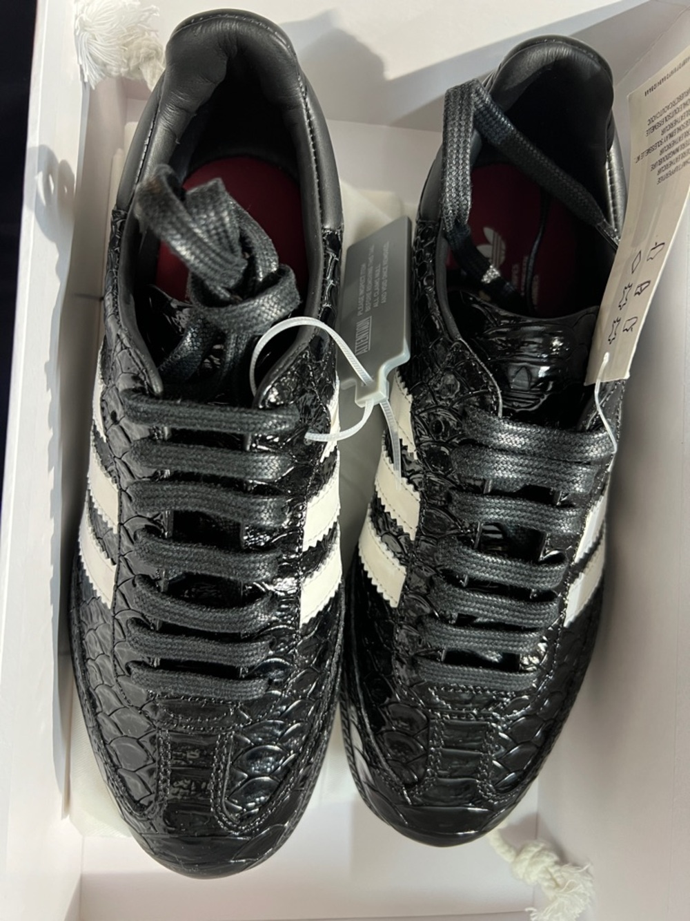 Adidas Samba OG Mii Black Sneakers Size 4